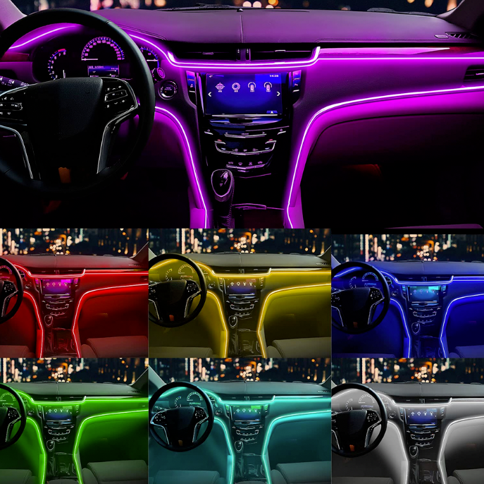 Cinta 3Mts para carro RGB😍 + ENVÍO GRATIS!🔥