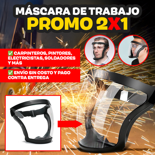 2x1 en Careta de seguridad + ENVÍO GRATIS!🔥