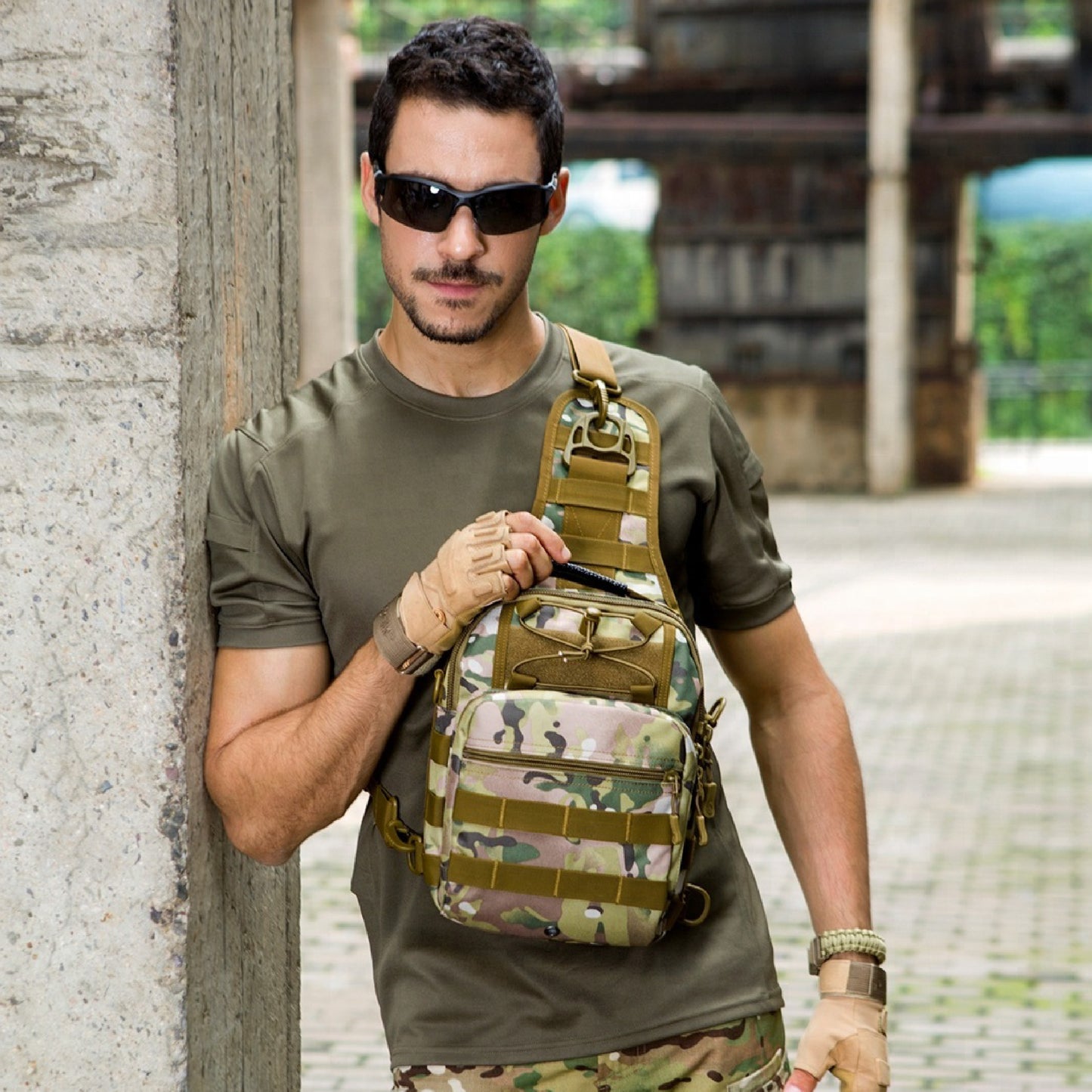 Mochila táctica camuflada + ENVÍO GRATIS!🔥
