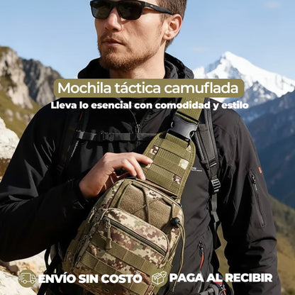 Mochila táctica camuflada + ENVÍO GRATIS!🔥
