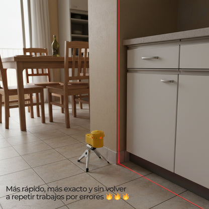 Nivel láser multifuncional 5 en 1 + Trípode y ENVIO GRATIS🔥