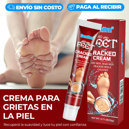 Crema para grietas en los pies + ENVÍO GRATIS🔥